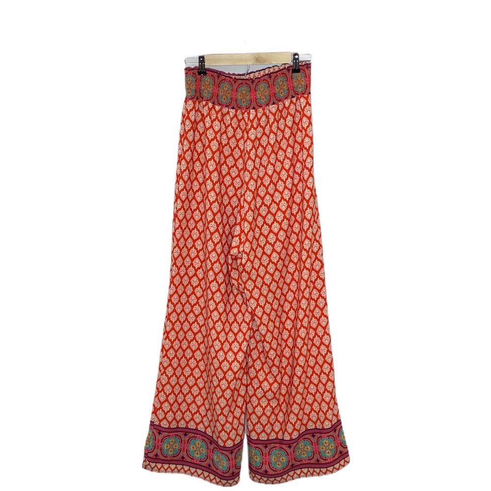 Painted Threads Palazzo Printed High Waist Pants Size Large
